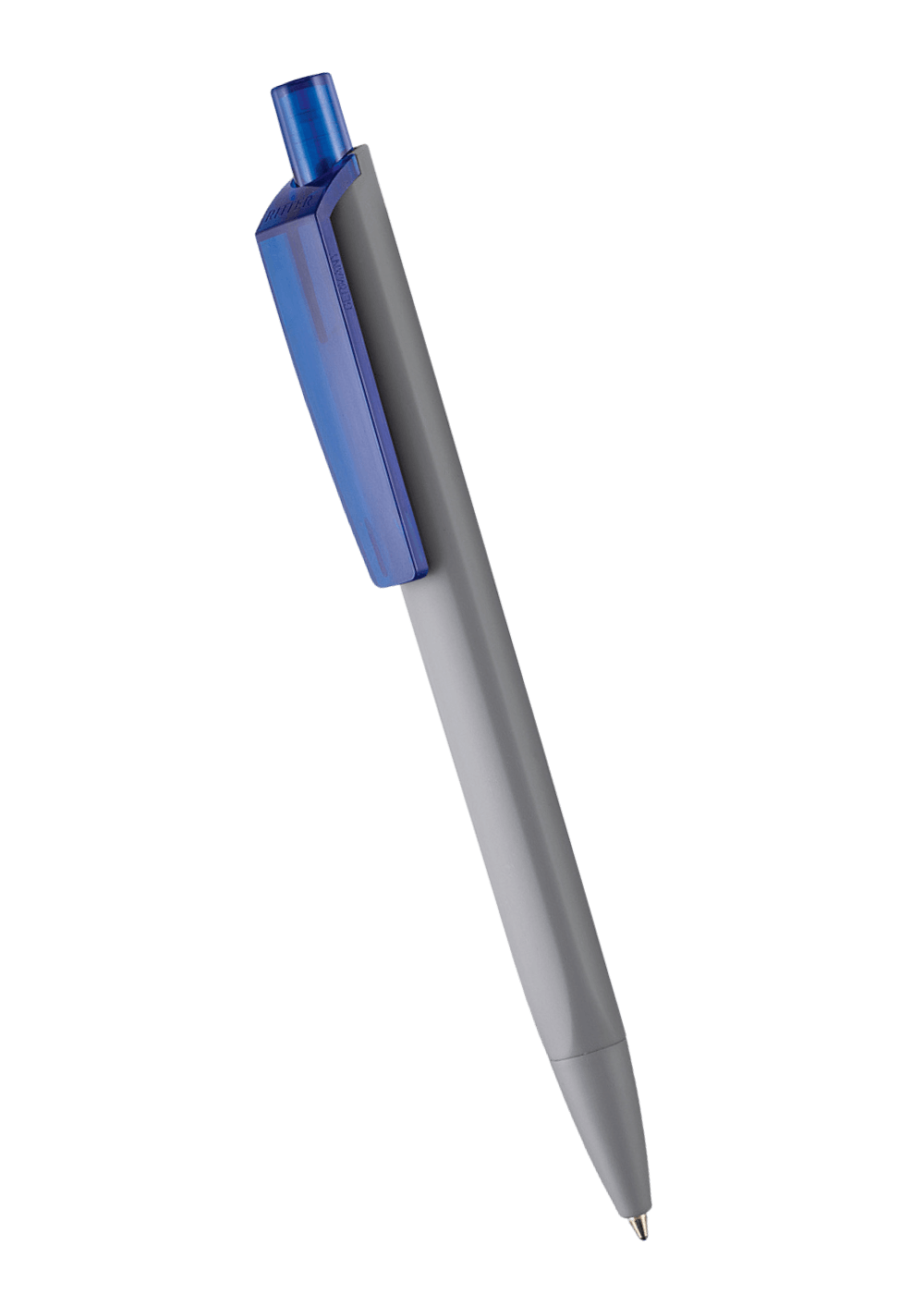 Fahrenheit Kugelschreiber grau blau