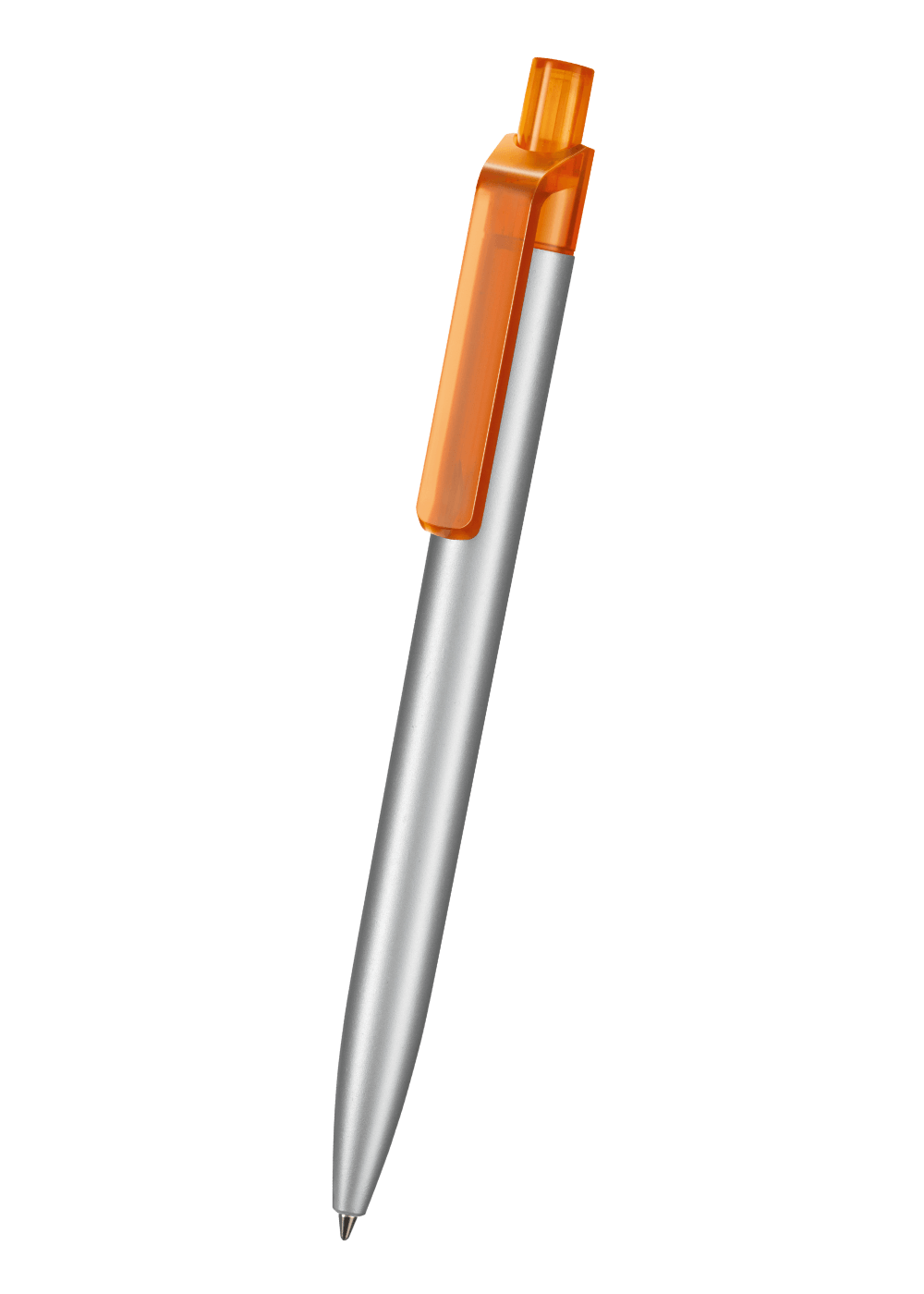 Fahrenheit Kugelschreiber grau orange